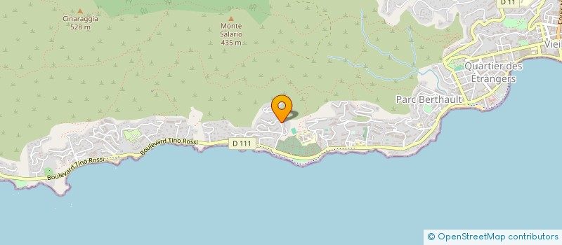 localisation de l'entreprise MONSIEUR ANTOINE TURBA  AJACCIO