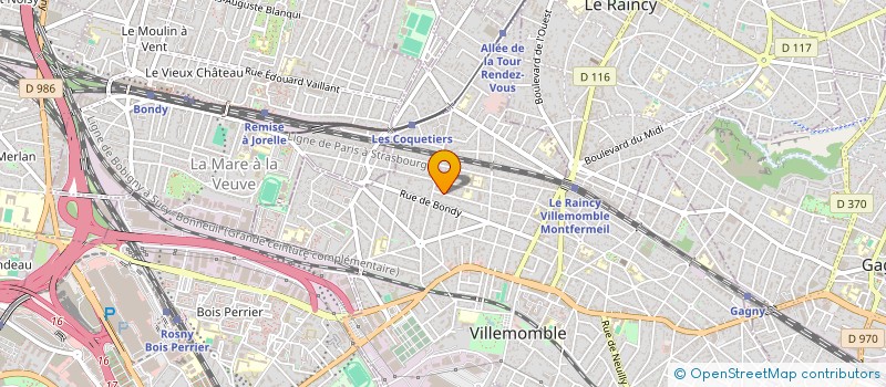 localisation de l'entreprise MONSIEUR ANTOINE TURLURE à VILLEMOMBLE