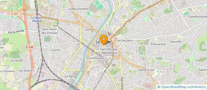 localisation de l'entreprise MONSIEUR ANTOINE TURQUIER  LE MANS