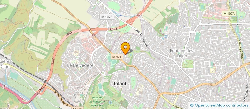 localisation de l'entreprise MONSIEUR ANTOINE TURUBAN  TALANT