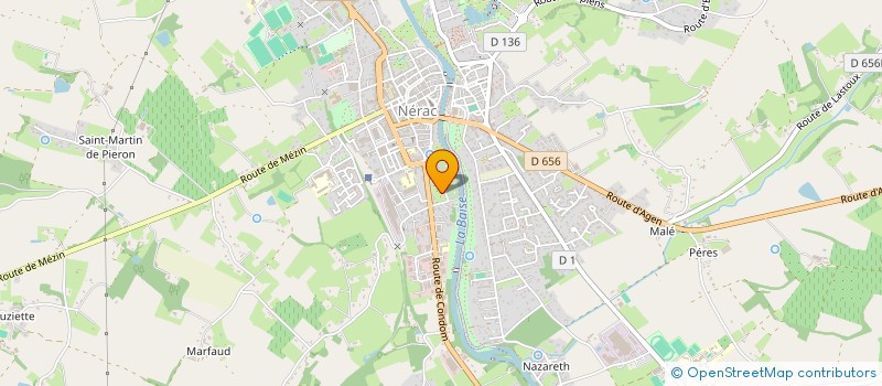 localisation de l'entreprise MONSIEUR ANTOINE UMINSKI  NERAC