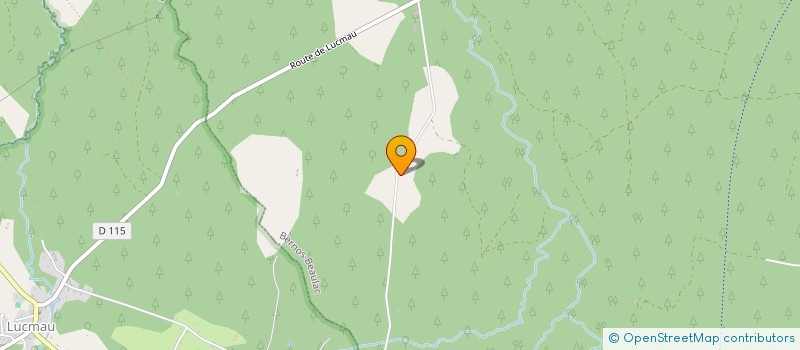 localisation de l'entreprise MONSIEUR ANTOINE VAILHE  BERNOS-BEAULAC