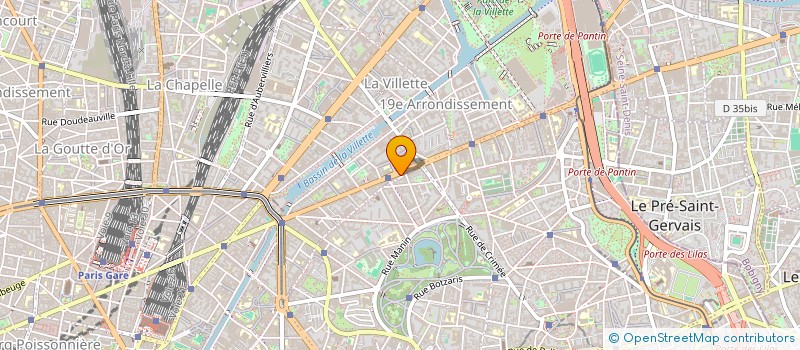 localisation de l'entreprise MONSIEUR ANTOINE VAILLANT  PARIS