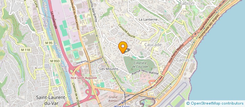 localisation de l'entreprise MONSIEUR ANTOINE VALADE à NICE