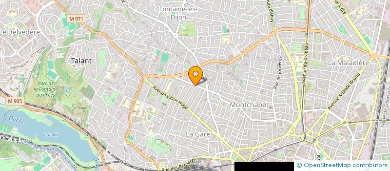 localisation de l'entreprise MONSIEUR ANTOINE VALCKE  DIJON