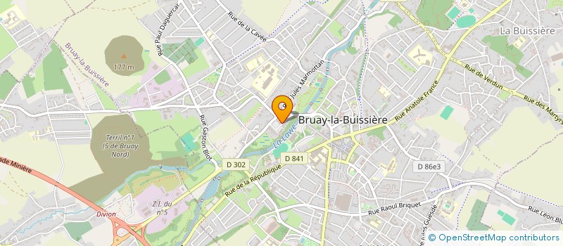 localisation de l'entreprise MONSIEUR ANTOINE VALENCELLE  BRUAY-LA-BUISSIERE