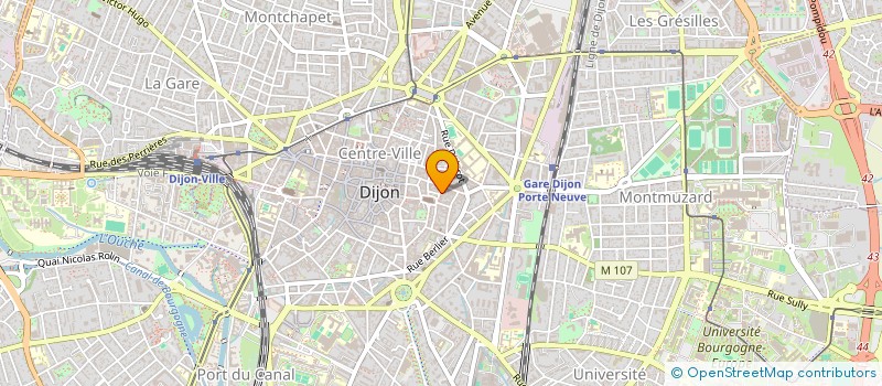localisation de l'entreprise MONSIEUR ANTOINE VALLET à DIJON