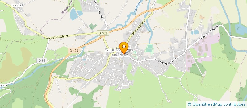 localisation de l'entreprise MONSIEUR ANTOINE VALLOT  SAINT-MARCELLIN-EN-FOREZ