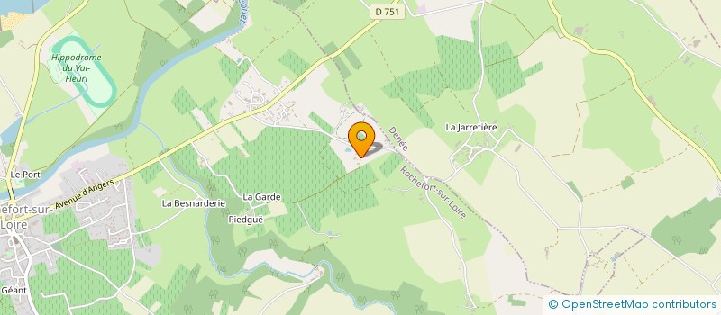 localisation de l'entreprise MONSIEUR ANTOINE VAN DER HECHT  ROCHEFORT-SUR-LOIRE