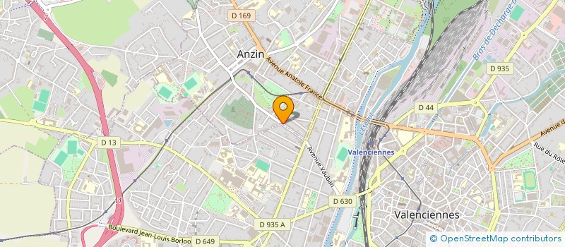 localisation de l'entreprise MONSIEUR ANTOINE VANDERMEERSCH  ANZIN