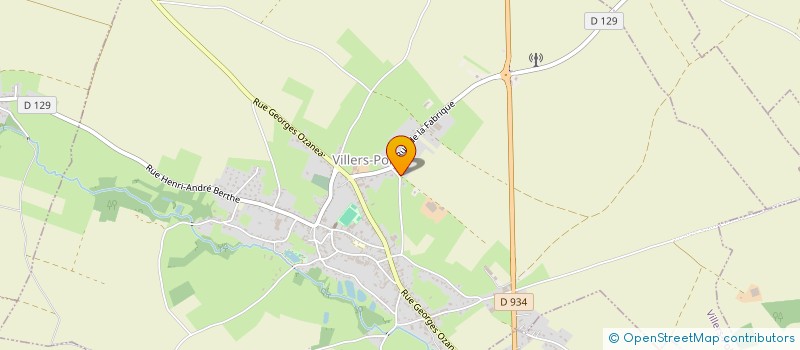 localisation de l'entreprise MONSIEUR ANTOINE VANPEPERSTRAETE  VILLERS-POL