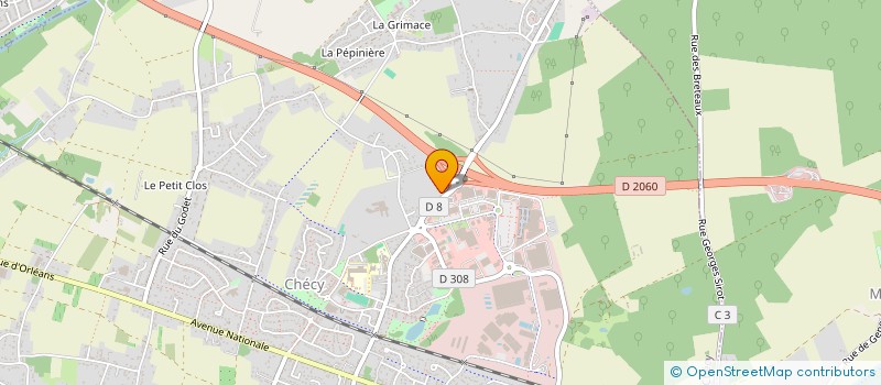 localisation de l'entreprise MONSIEUR ANTOINE VANTCHOURA à CHECY