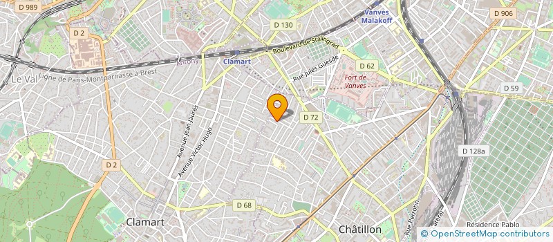 localisation de l'entreprise MONSIEUR ANTOINE VARICHON à CHATILLON