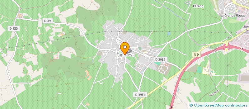 localisation de l'entreprise MONSIEUR ANTOINE VARIN  TOURBES