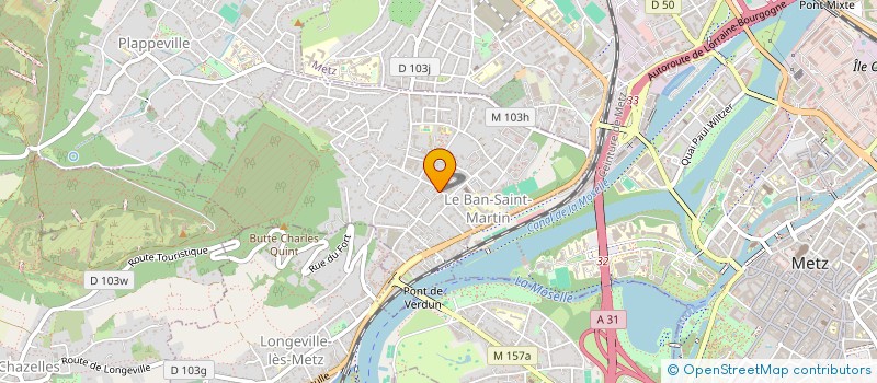 localisation de l'entreprise MONSIEUR ANTOINE VEBER  LE BAN-SAINT-MARTIN