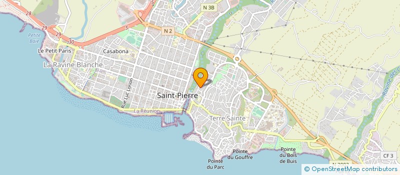 localisation de l'entreprise MONSIEUR ANTOINE VELIA à SAINT-PIERRE