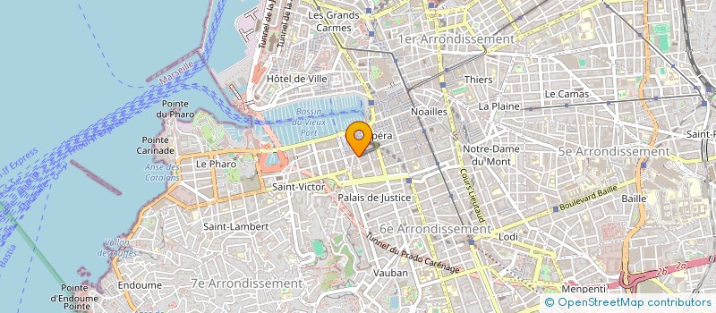 localisation de l'entreprise MONSIEUR ANTOINE VERDET à MARSEILLE