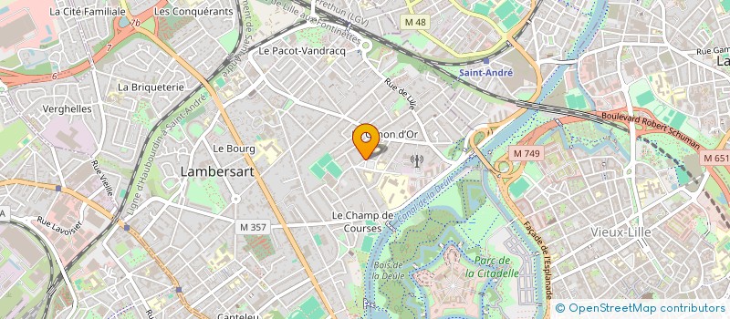 localisation de l'entreprise MONSIEUR ANTOINE VERDOUCQ à LAMBERSART