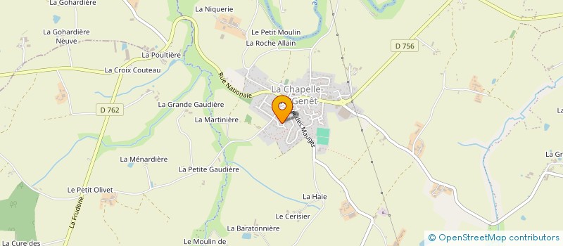 localisation de l'entreprise MONSIEUR ANTOINE VEZIN à MONTREVAULT-SUR-EVRE