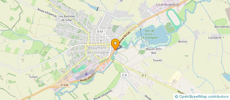 localisation de l'entreprise MONSIEUR ANTOINE VIAGAS à BEAUMONT-DE-LOMAGNE