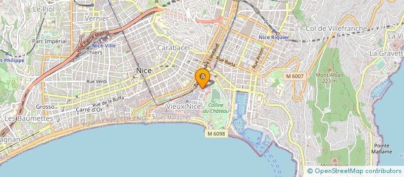 localisation de l'entreprise MONSIEUR ANTOINE VIALE à NICE