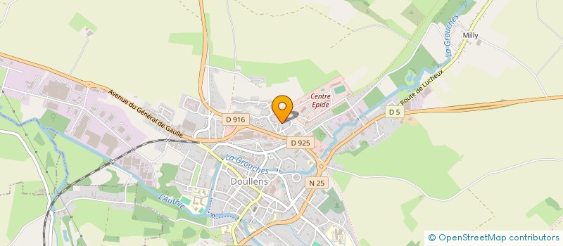 localisation de l'entreprise MONSIEUR ANTOINE VIARD à DOULLENS