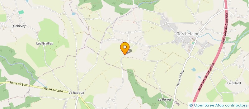 localisation de l'entreprise MONSIEUR ANTOINE VIDAL  TORCHEFELON