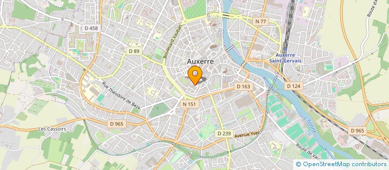 localisation de l'entreprise MONSIEUR ANTOINE VIE à AUXERRE