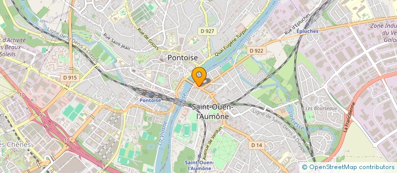 localisation de l'entreprise MONSIEUR ANTOINE VILLEMER  SAINT-OUEN-L'AUMONE