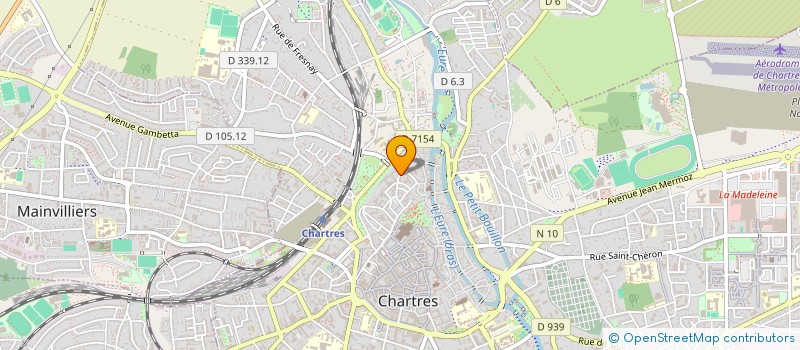 localisation de l'entreprise MONSIEUR ANTOINE VINCENT à CHARTRES