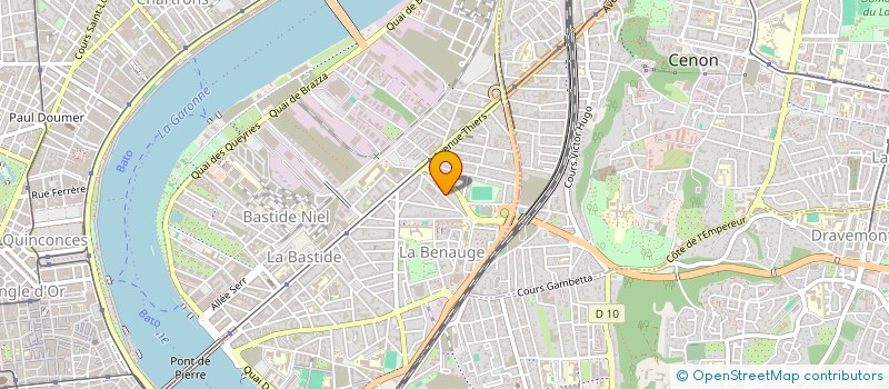 localisation de l'entreprise MONSIEUR ANTOINE VINET  BORDEAUX