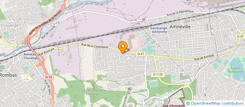 localisation de l'entreprise MONSIEUR ANTOINE VINGERT  AMNEVILLE