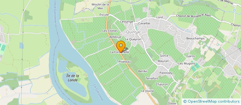 localisation de l'entreprise MONSIEUR ANTOINE VINOLO  CAMBES