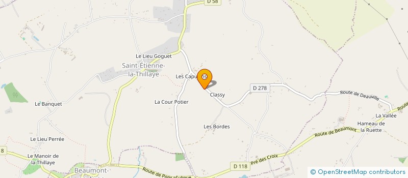 localisation de l'entreprise MONSIEUR ANTOINE VIT à BEAUMONT-EN-AUGE