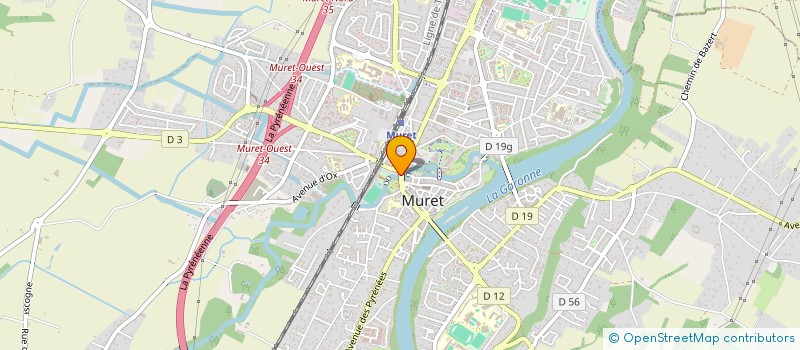 localisation de l'entreprise MONSIEUR ANTOINE VITRY  MURET