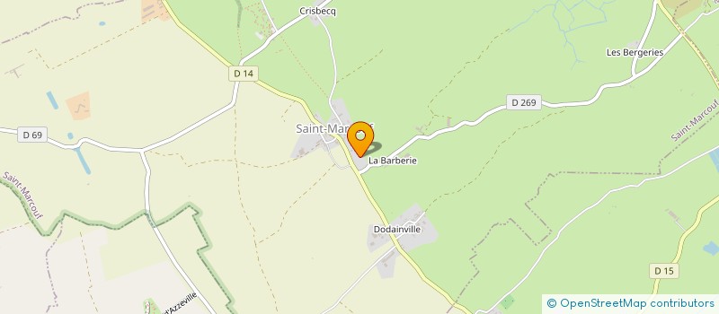 localisation de l'entreprise MONSIEUR ANTOINE VIVIER à SAINT-MARCOUF