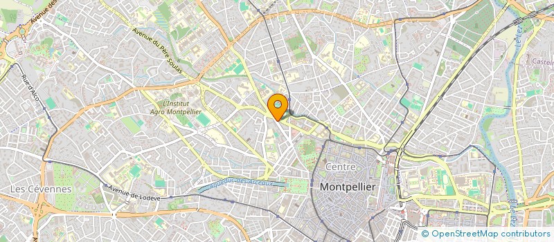 localisation de l'entreprise MONSIEUR ANTOINE VIVIER à MONTPELLIER