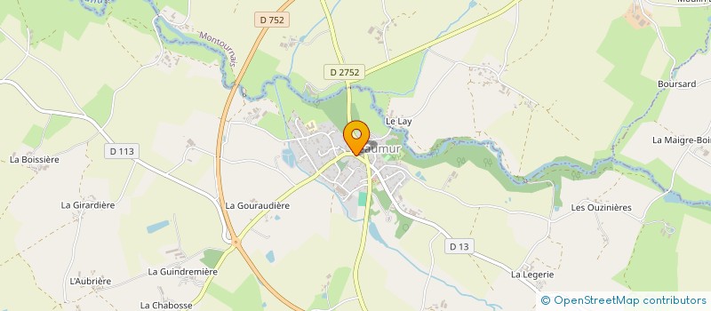 localisation de l'entreprise MONSIEUR ANTOINE VIVION à POUZAUGES