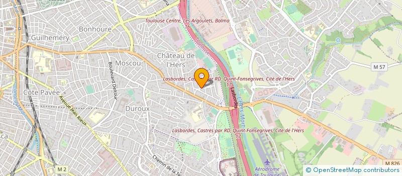 localisation de l'entreprise MONSIEUR ANTOINE VOISIN à TOULOUSE