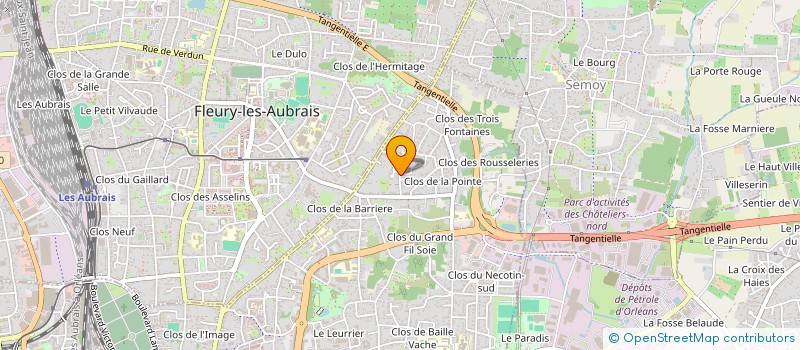 localisation de l'entreprise MONSIEUR ANTOINE VOLPI à ORLEANS