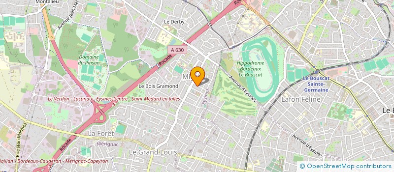 localisation de l'entreprise MONSIEUR ANTOINE VOLPILHAC  EYSINES