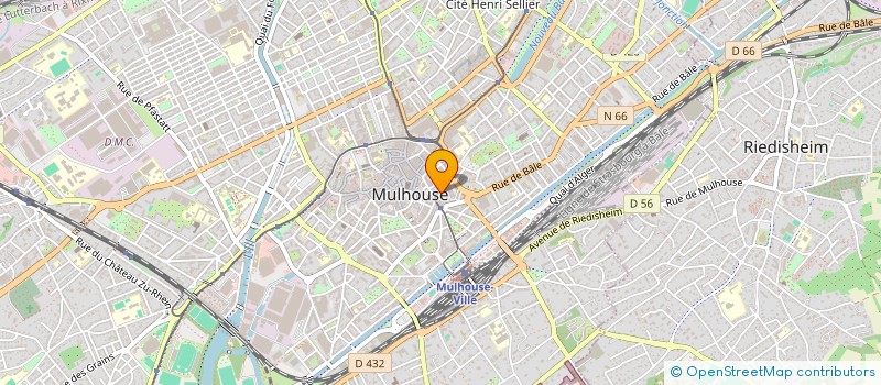 localisation de l'entreprise MONSIEUR ANTOINE WALTER  MULHOUSE