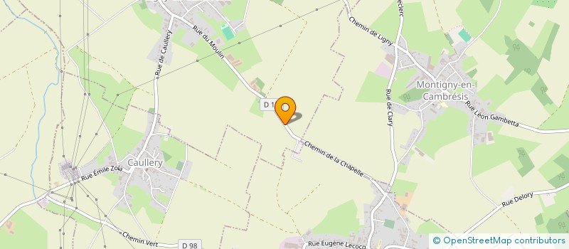 localisation de l'entreprise MONSIEUR ANTOINE WANECQ à LIGNY EN CAMBRESIS