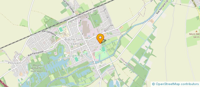 localisation de l'entreprise MONSIEUR ANTOINE WATEL  BIACHE-SAINT-VAAST