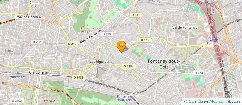 localisation de l'entreprise MONSIEUR ANTOINE WATERKEYN à FONTENAY-SOUS-BOIS