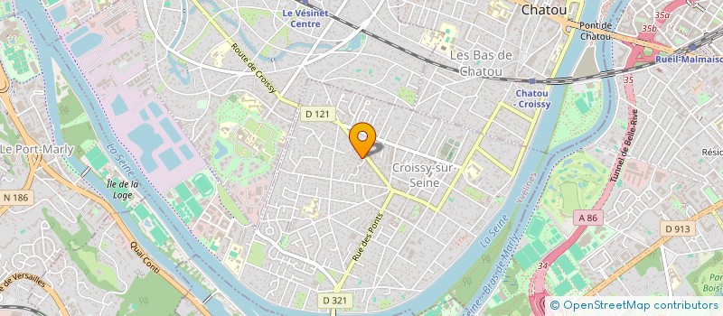 localisation de l'entreprise MONSIEUR ANTOINE WEPIERRE  CROISSY-SUR-SEINE