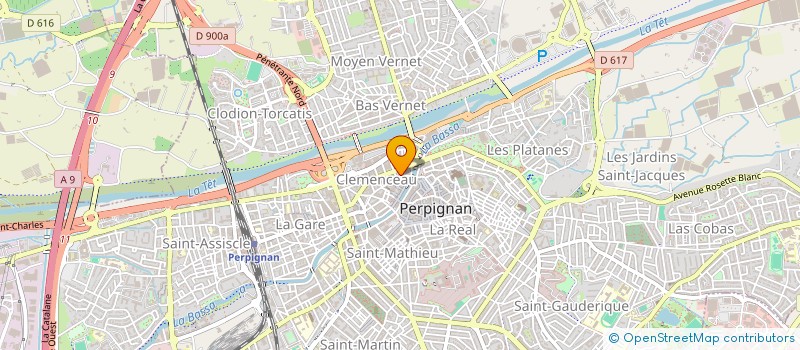 localisation de l'entreprise MONSIEUR ANTOINE WIECKOWSKI  PERPIGNAN