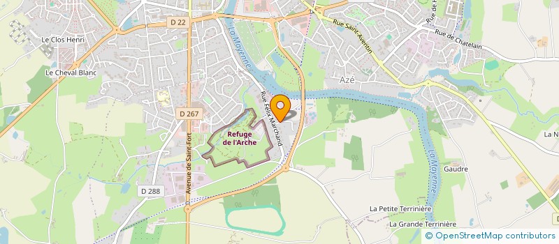 localisation de l'entreprise MONSIEUR ANTOINE WIELS à CHATEAU-GONTIER-SUR-MAYENNE