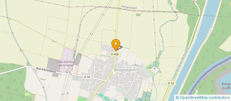 localisation de l'entreprise MONSIEUR ANTOINE WILD  BLODELSHEIM