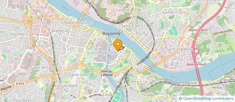 localisation de l'entreprise MONSIEUR ANTOINE WINTERSTEIN à BAYONNE